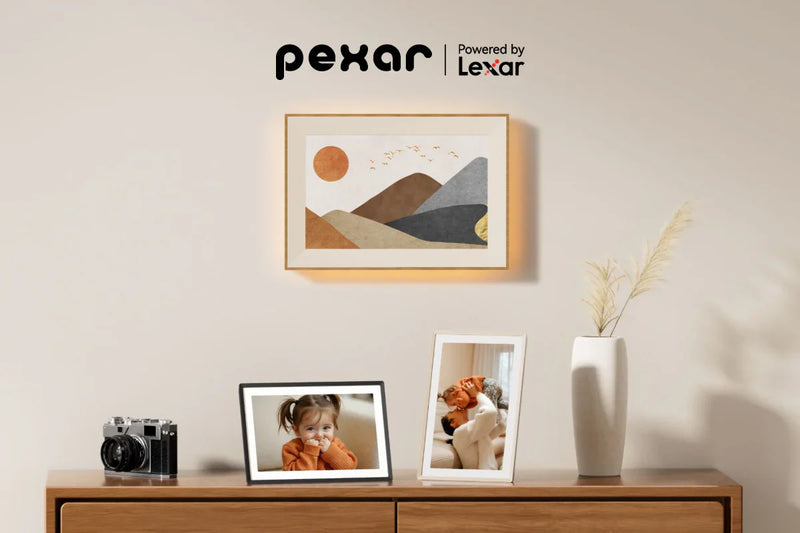 Pexar präsentiert auf der CES 2025 neuen 15,6-Zoll-Digitalbilderrahmen