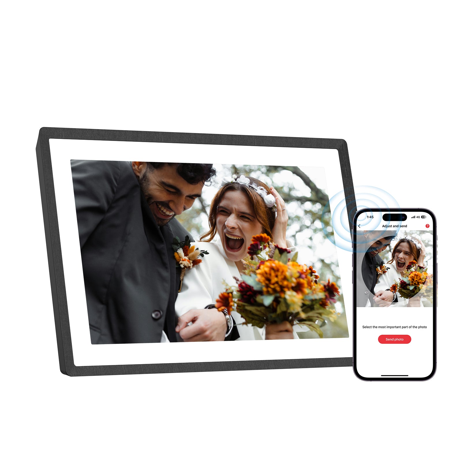 10.1" digital picture frame
