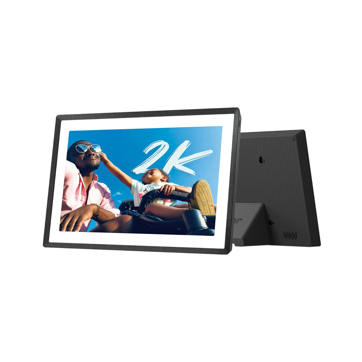 Pexar 11 inch 2K digital picture frame with 2K display in black #Color_Black
