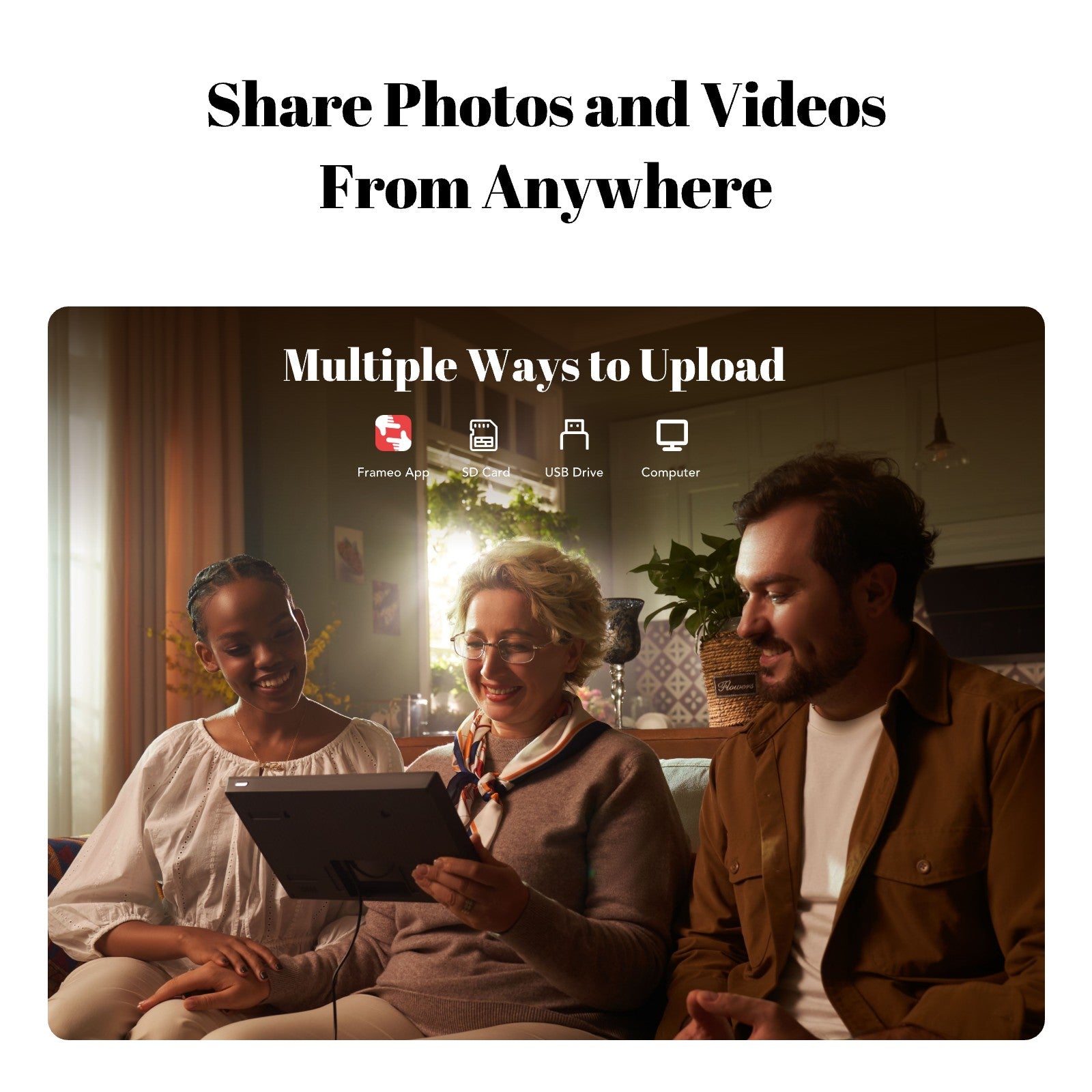 10.1" digital picture frame