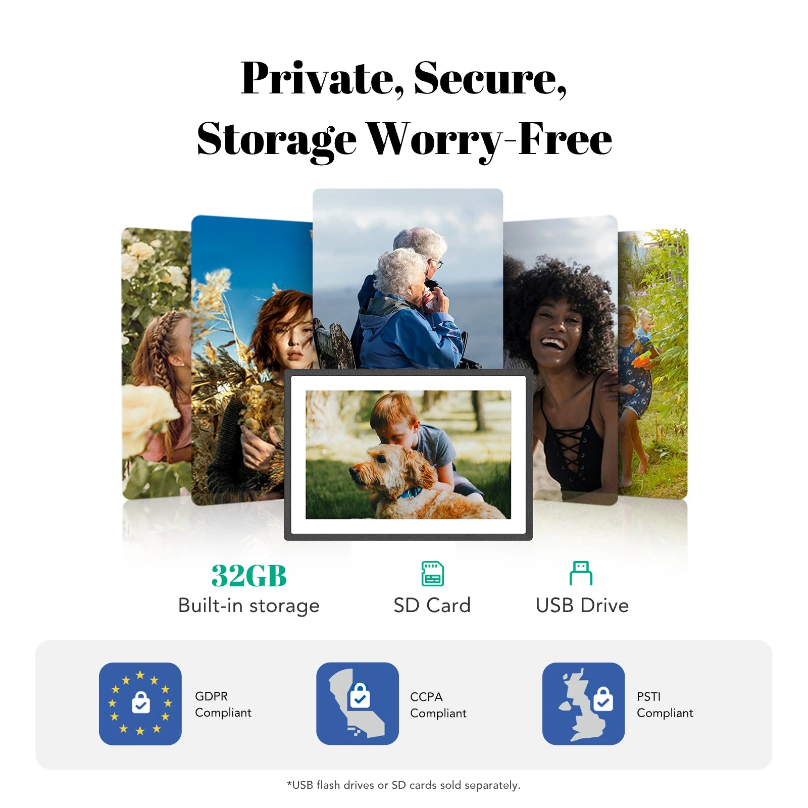 10.1" digital picture frame