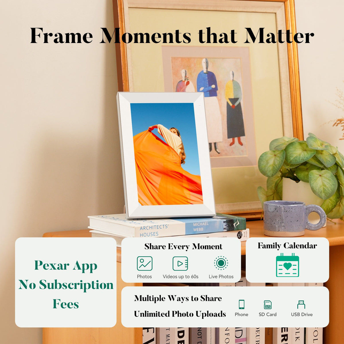 Pexar Vivkeep 10.1" — Grey
