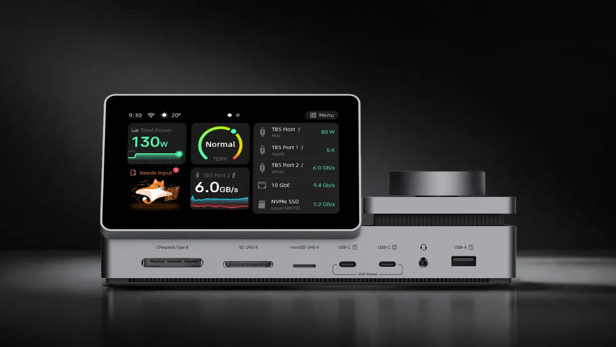5 inch Touch Control Dashboard