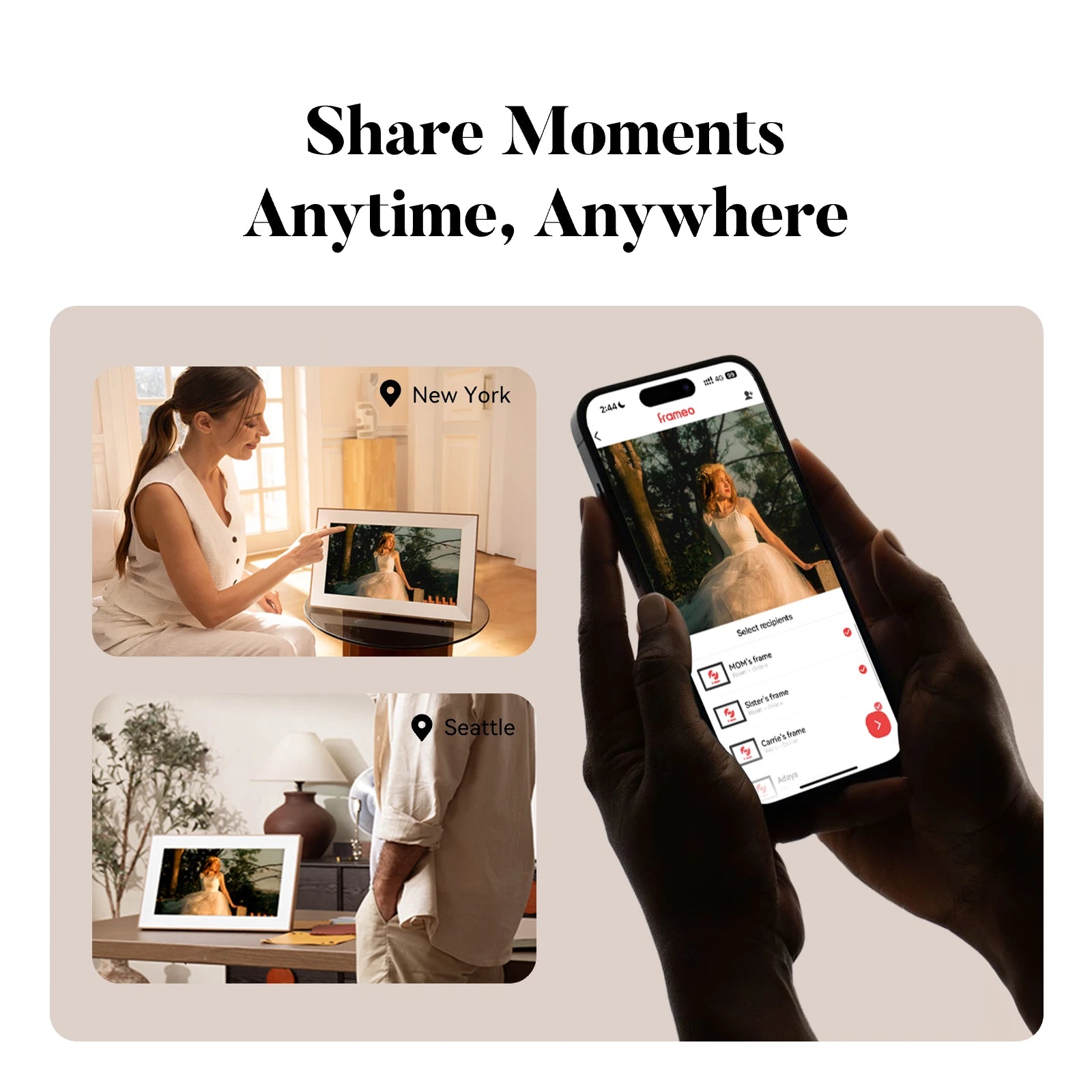 15.6" Pexar Starlight Digital Picture Frame