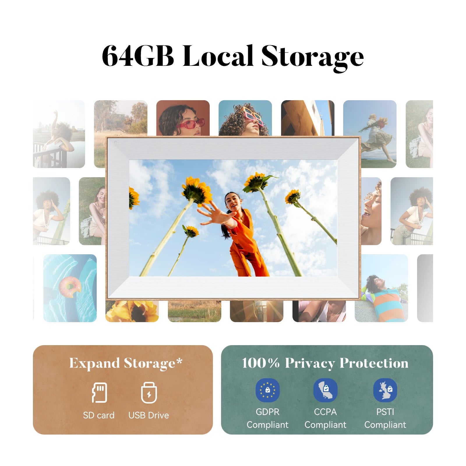 15.6" Pexar Starlight Digital Picture Frame