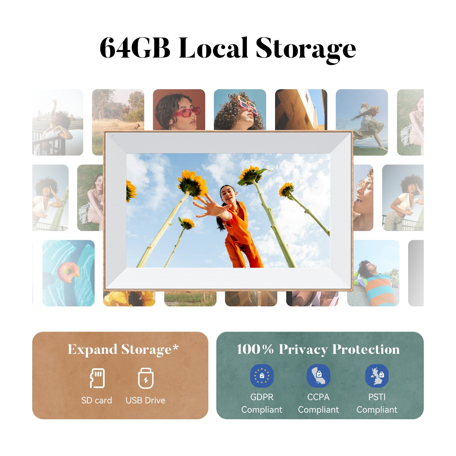 15.6" Pexar Starlight Digital Picture Frame