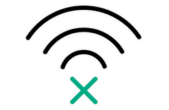 Display without Wi-Fi