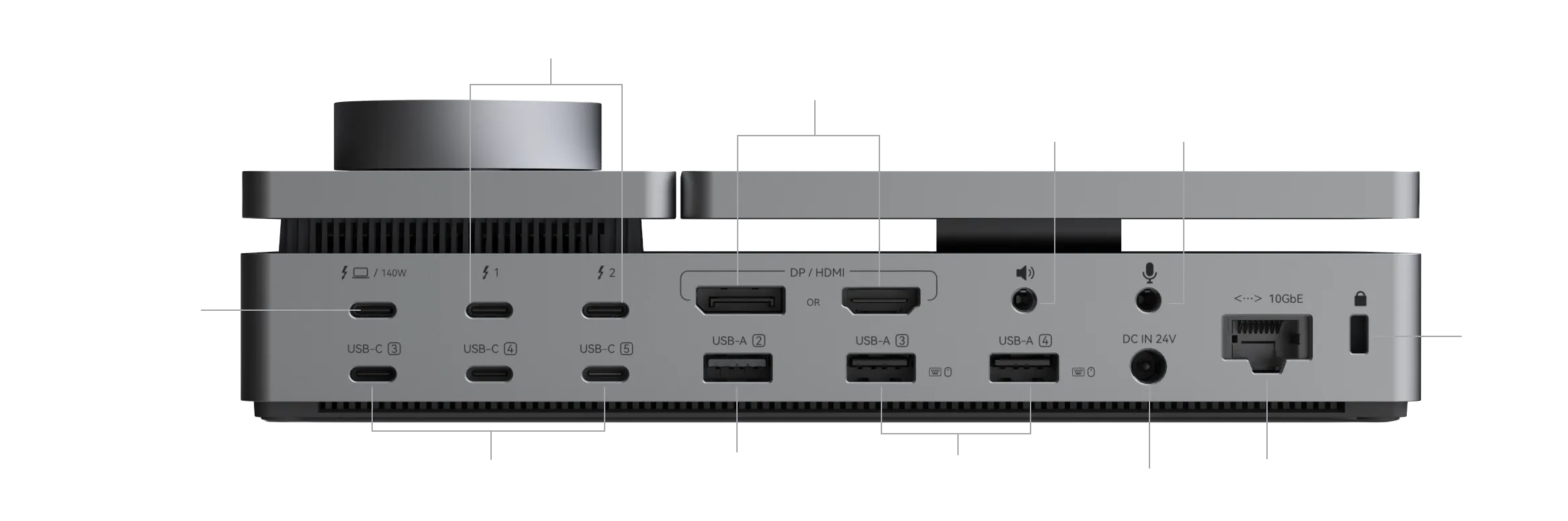 22 Ports. /// Every Professional Connection.