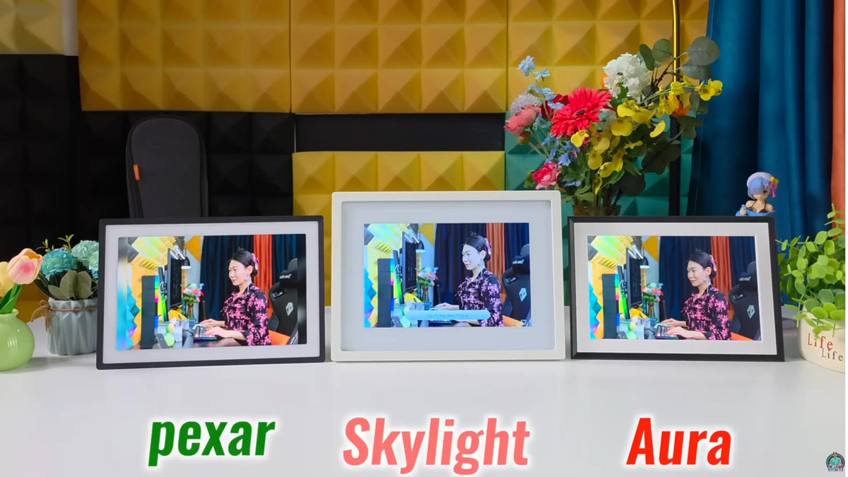 The Best Digital Picture Frame in 2025: Skylight vs Pexar vs Aura