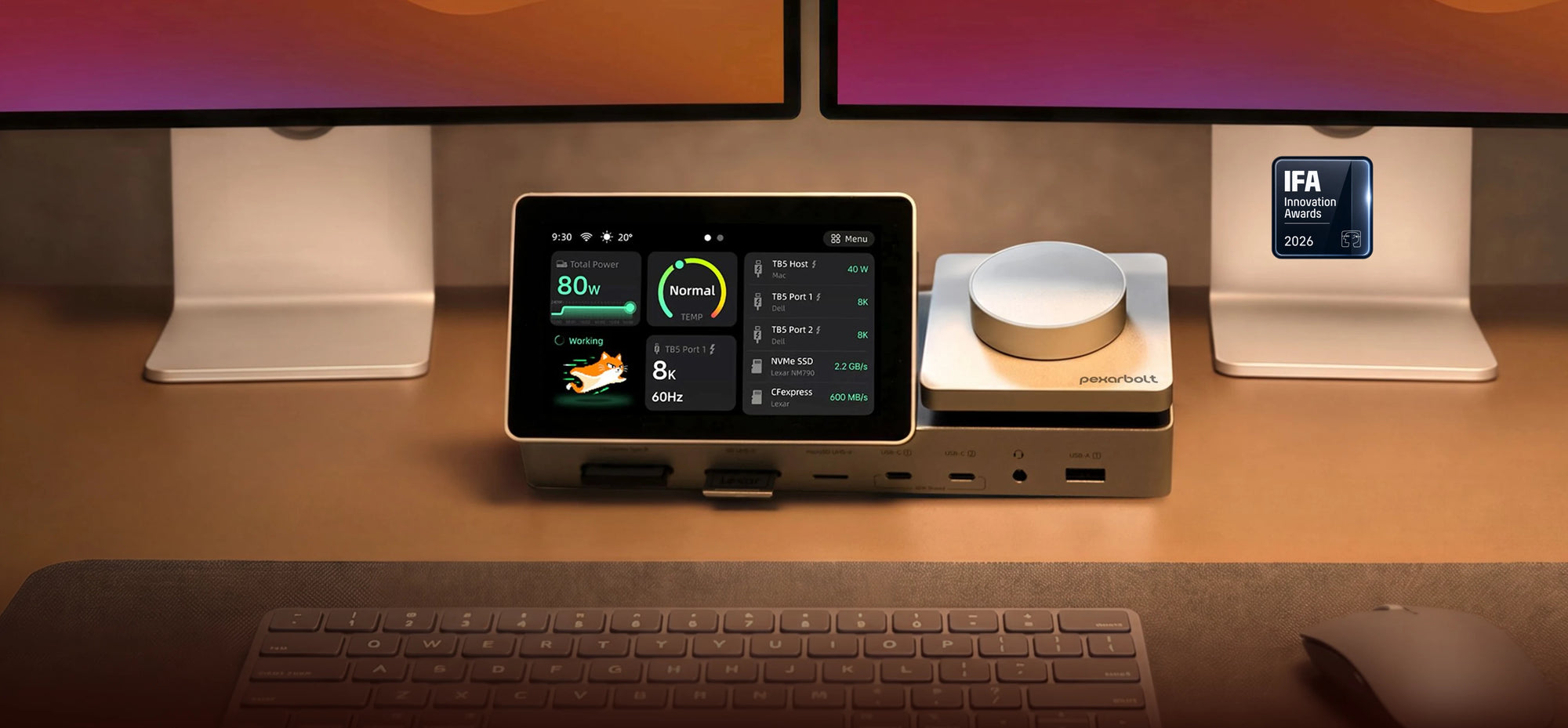 PexarBolt Ultra TBT5 Dock | Live Now on