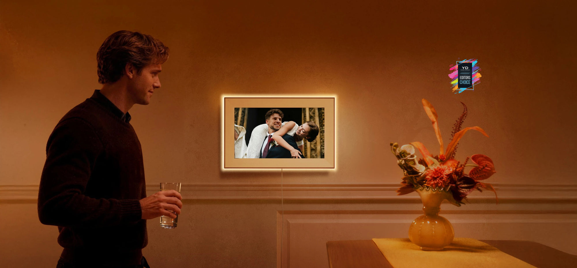 Pexar Starlight 15.6" Digital Picture Frame