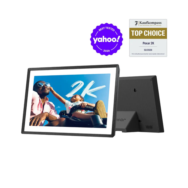 Pexar 11 inch WiFi digital picture frame with 2K display in black #Color_Black